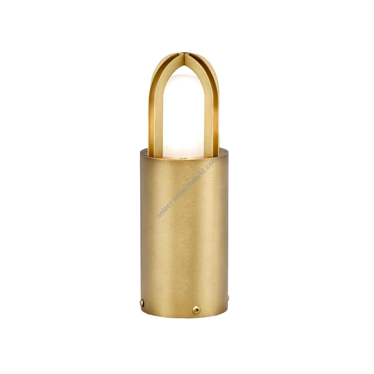 Elstead Lighting / Outdoor Bollard Lights / Paignton 1 Light Mini Brushed Brass