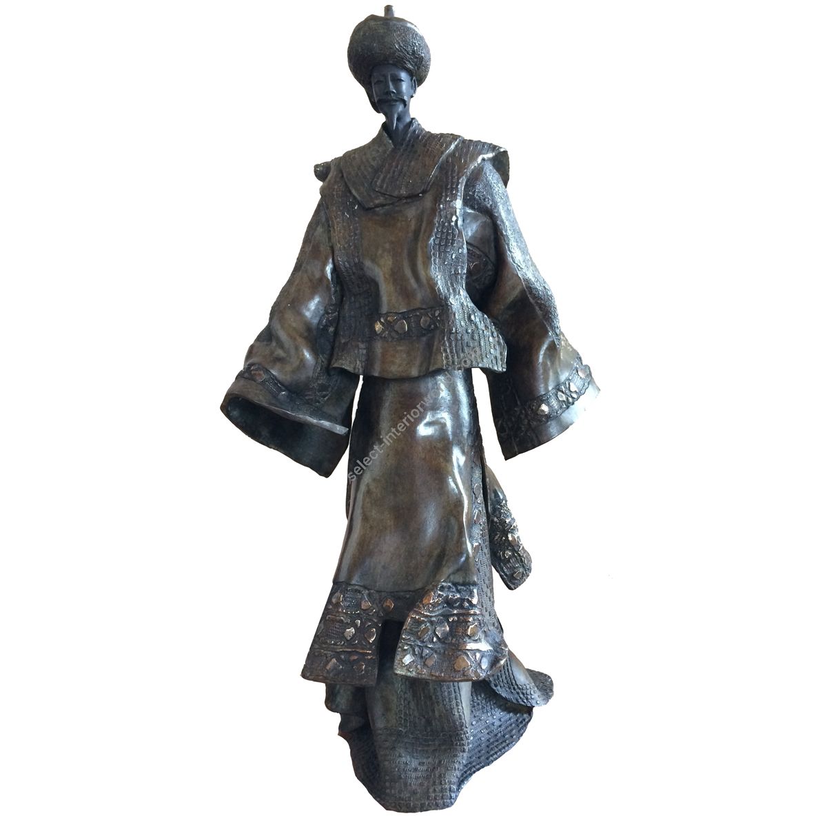 Paul Beckrich / Bronze sculpture / Le Mandarin / Minister of the Imperial China