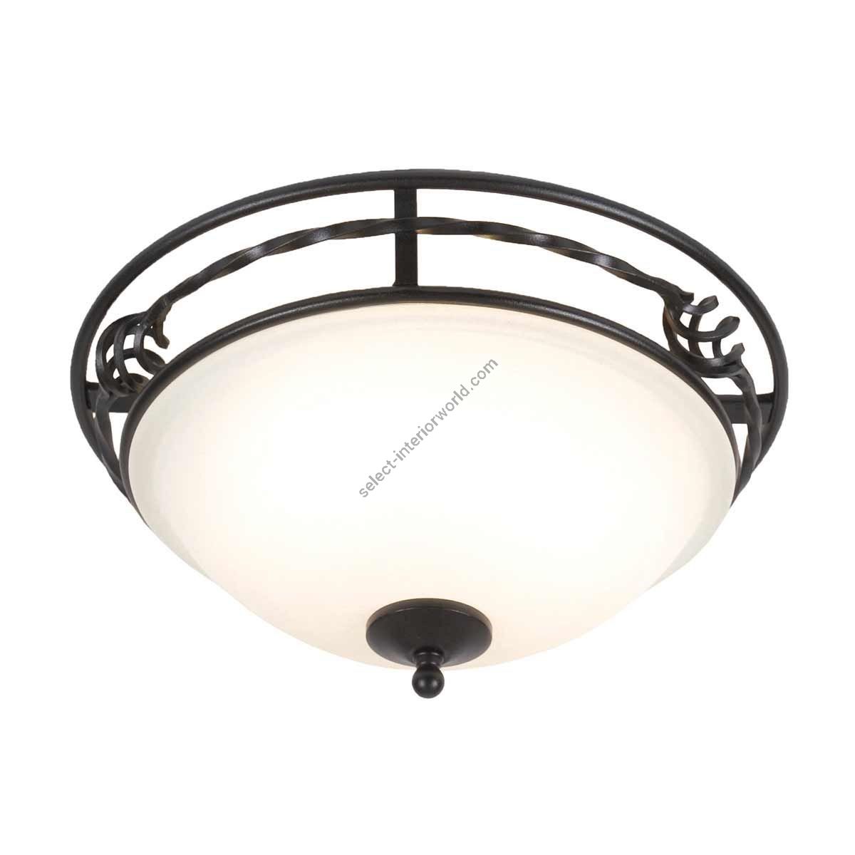 Elstead Lighting / Ceiling Lights / Pembroke 2 Flush Style A Black