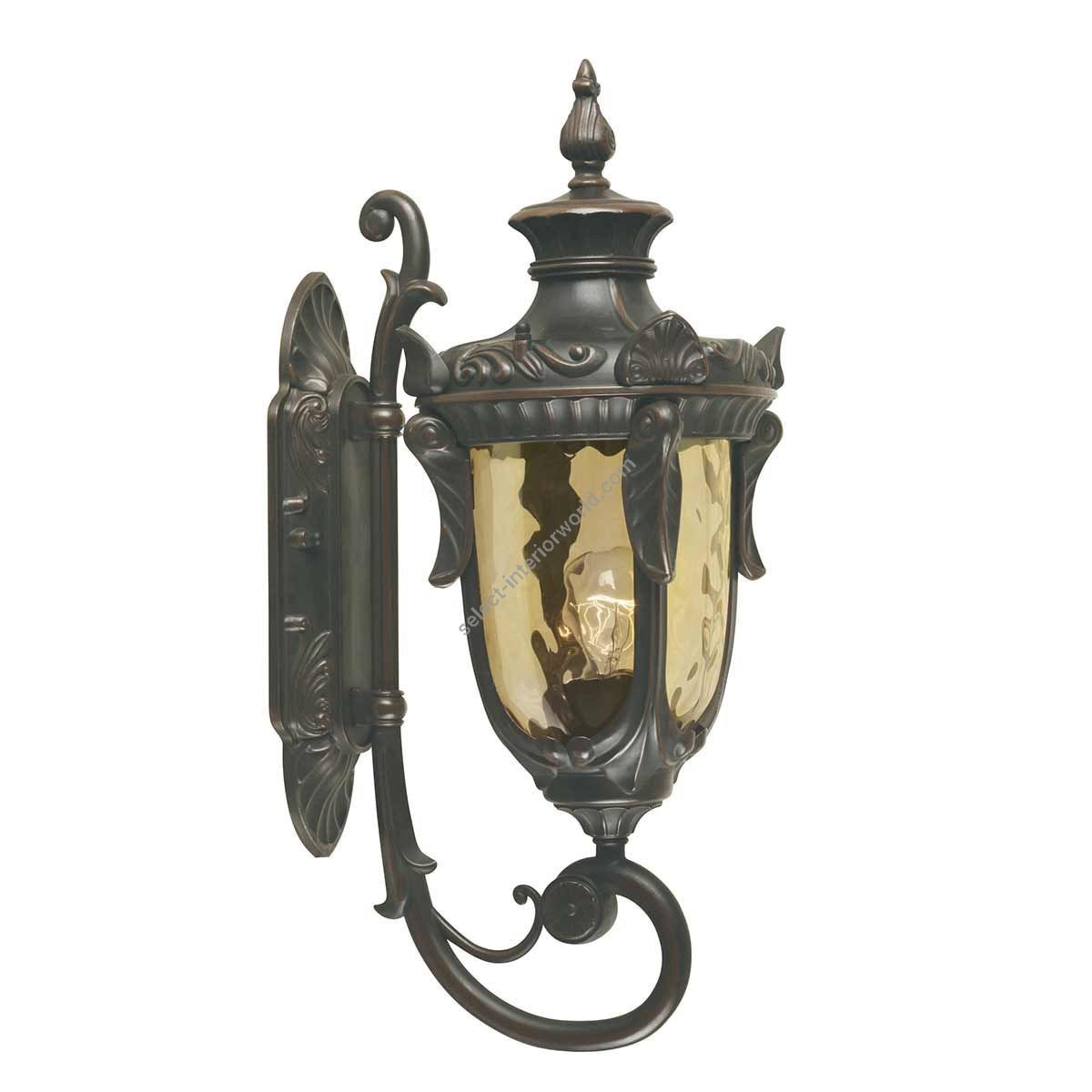 Elstead Lighting / Outdoor Wall Lights / Philadelphia Medium Lantern Old Bronze