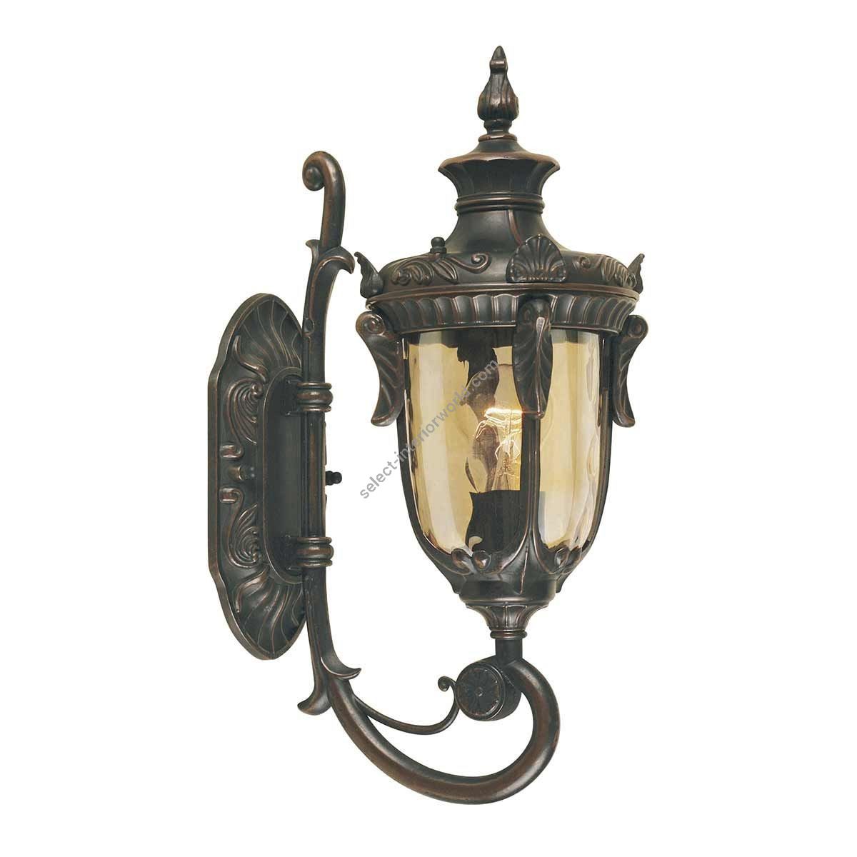 Elstead Lighting / Outdoor Wall Lights / Philadelphia Small Lantern Old Bronze