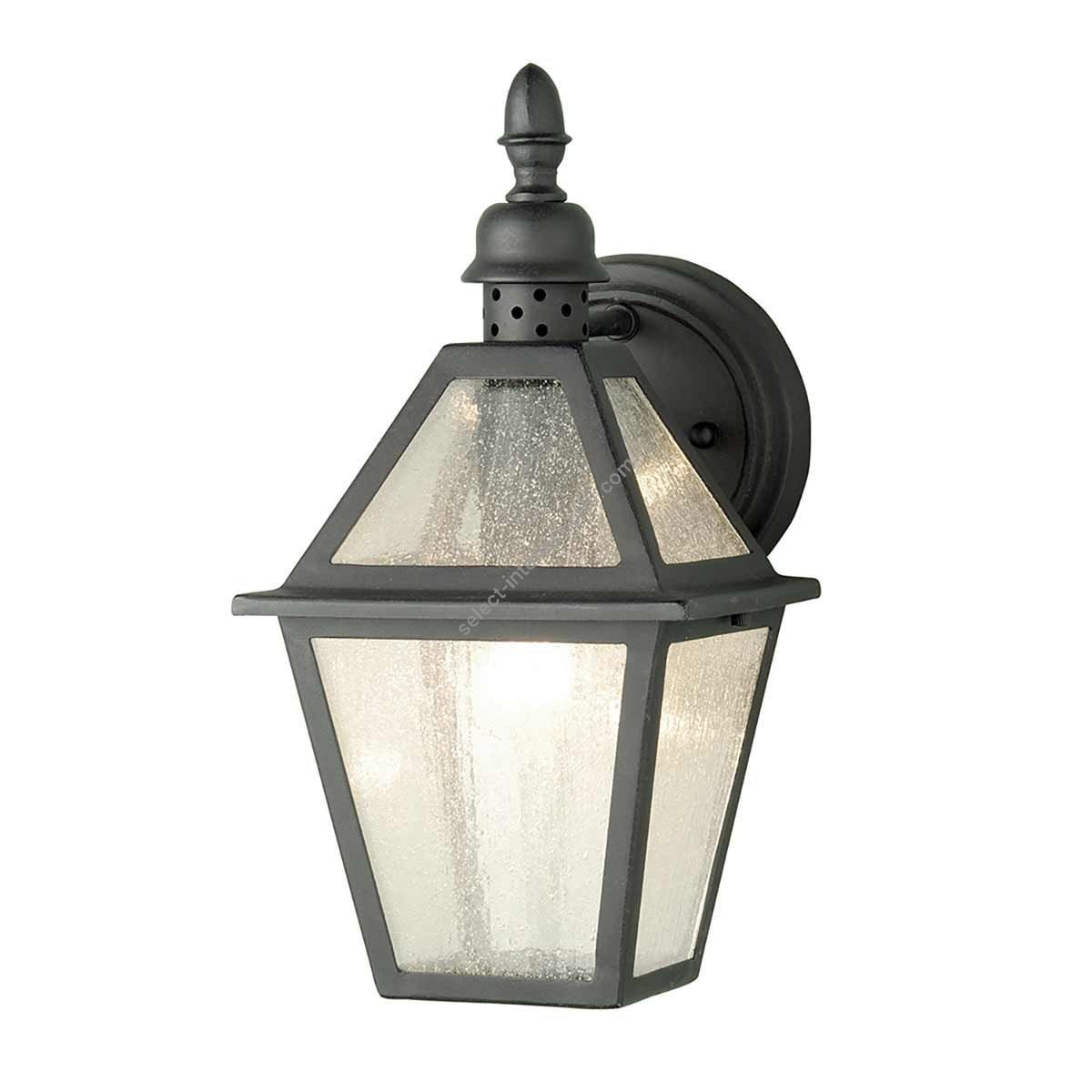 Elstead Lighting / Outdoor Wall Lights / Polruan Lantern Mud Black