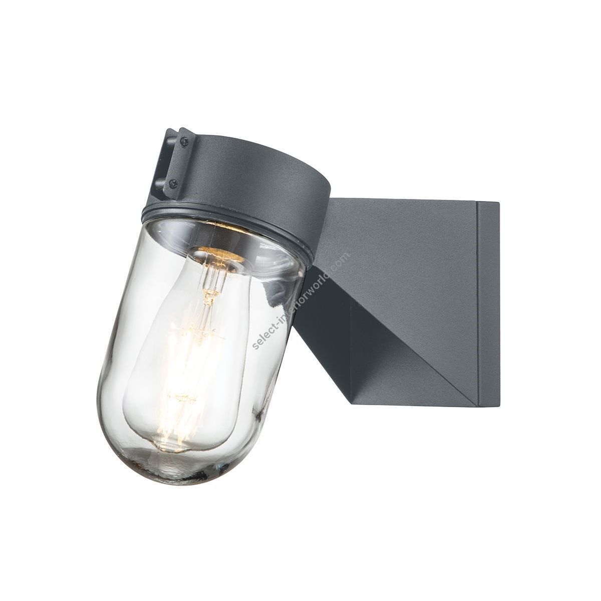 Elstead Lighting / Outdoor Wall Lights / Portfino Lantern Grey