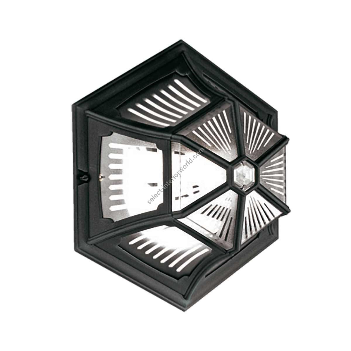 Elstead Lighting / Outdoor Wall & Ceiling Lights / Parish Flush Black
