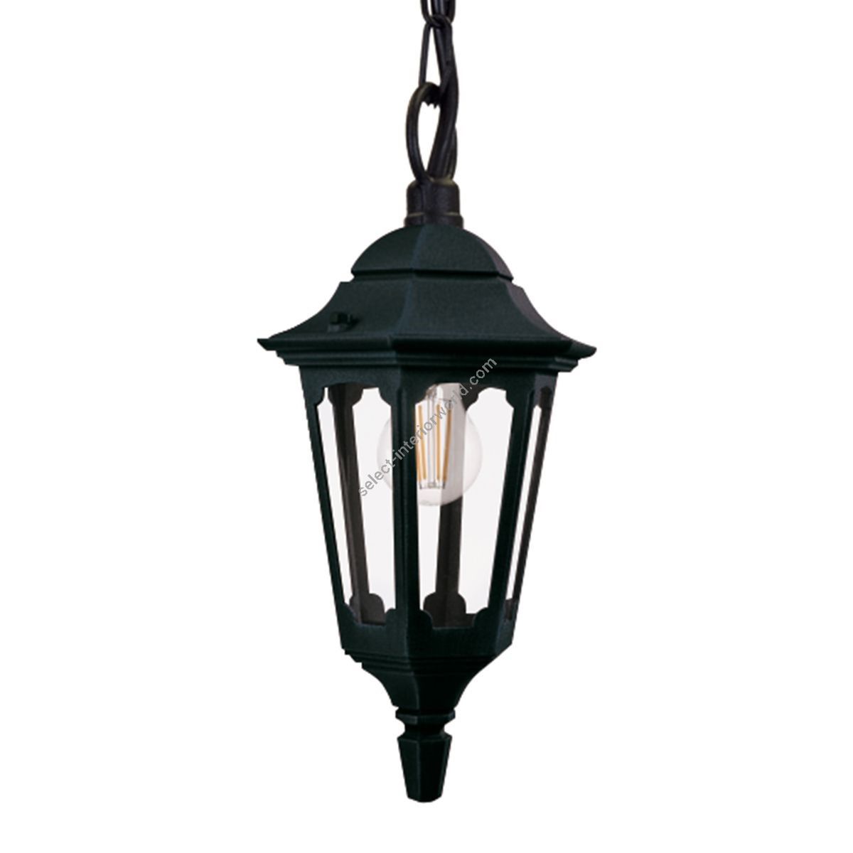 Elstead Lighting / Outdoor Lanterns / Parish Chain Black