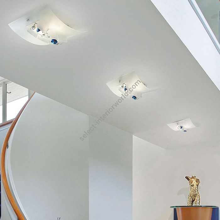 Patrizia Volpato / Semi-Flush Mounts / Primavera Handcrafted 24 Karat Gold