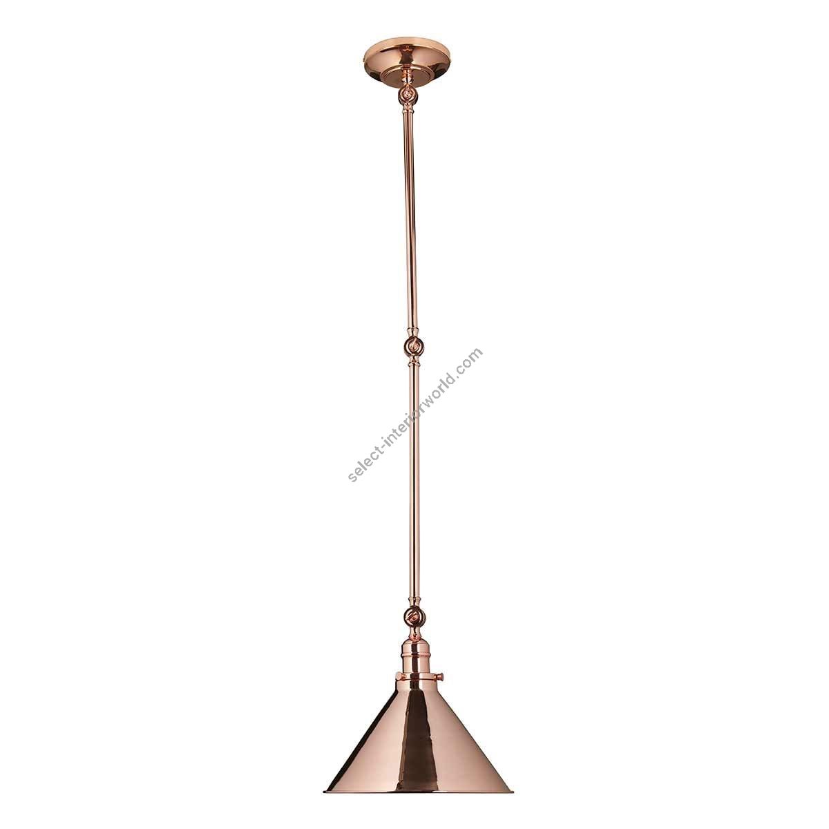 Elstead Lighting / Pendants & Suspension Lights / Provence 1 Polished Copper