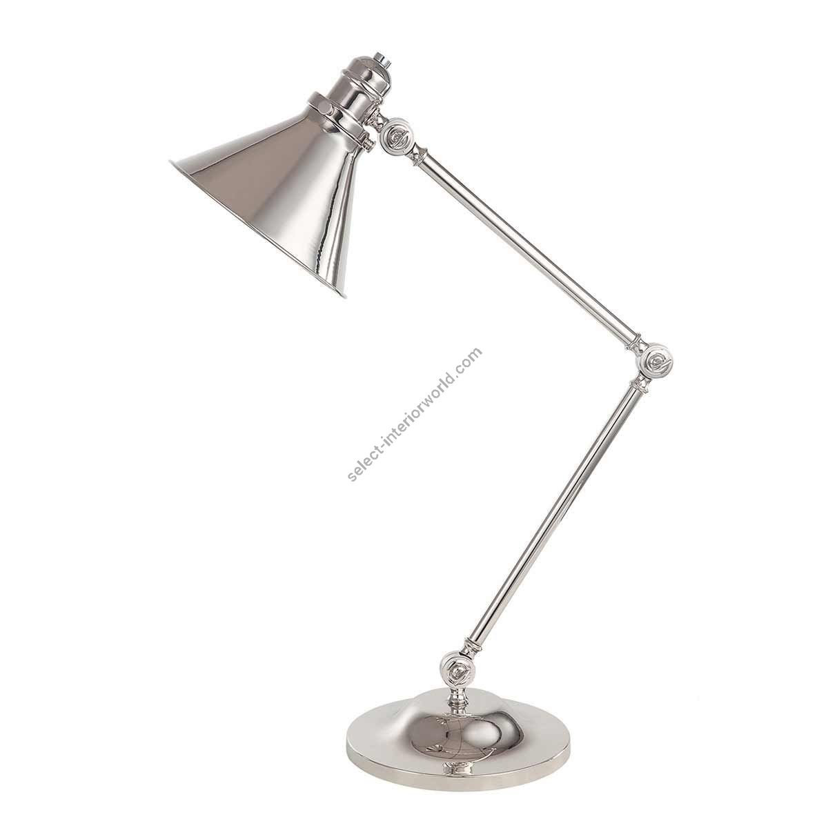 Elstead Lighting / Desk Lamps / Provence 1 Polished Nickel
