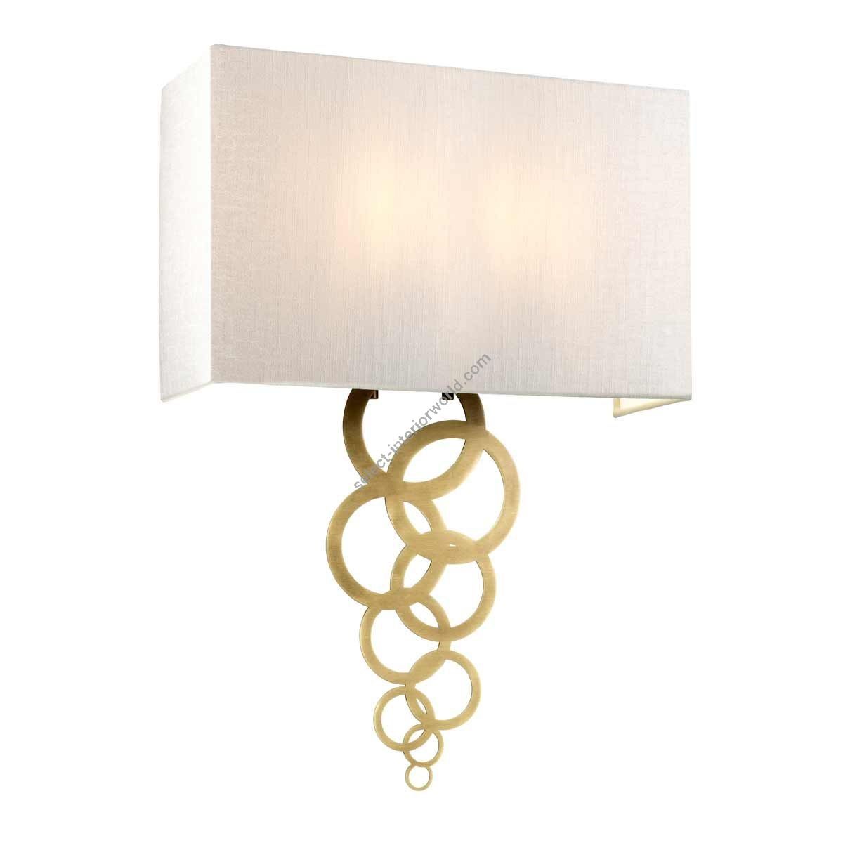 Elstead Lighting / Wall Lights / Rosa Large 2 Aged Brass