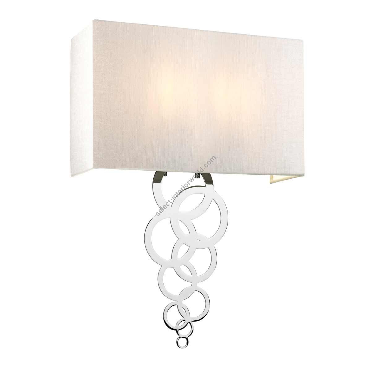 Elstead Lighting / Wall Lights / Rosa Large 2 Polished Chrome