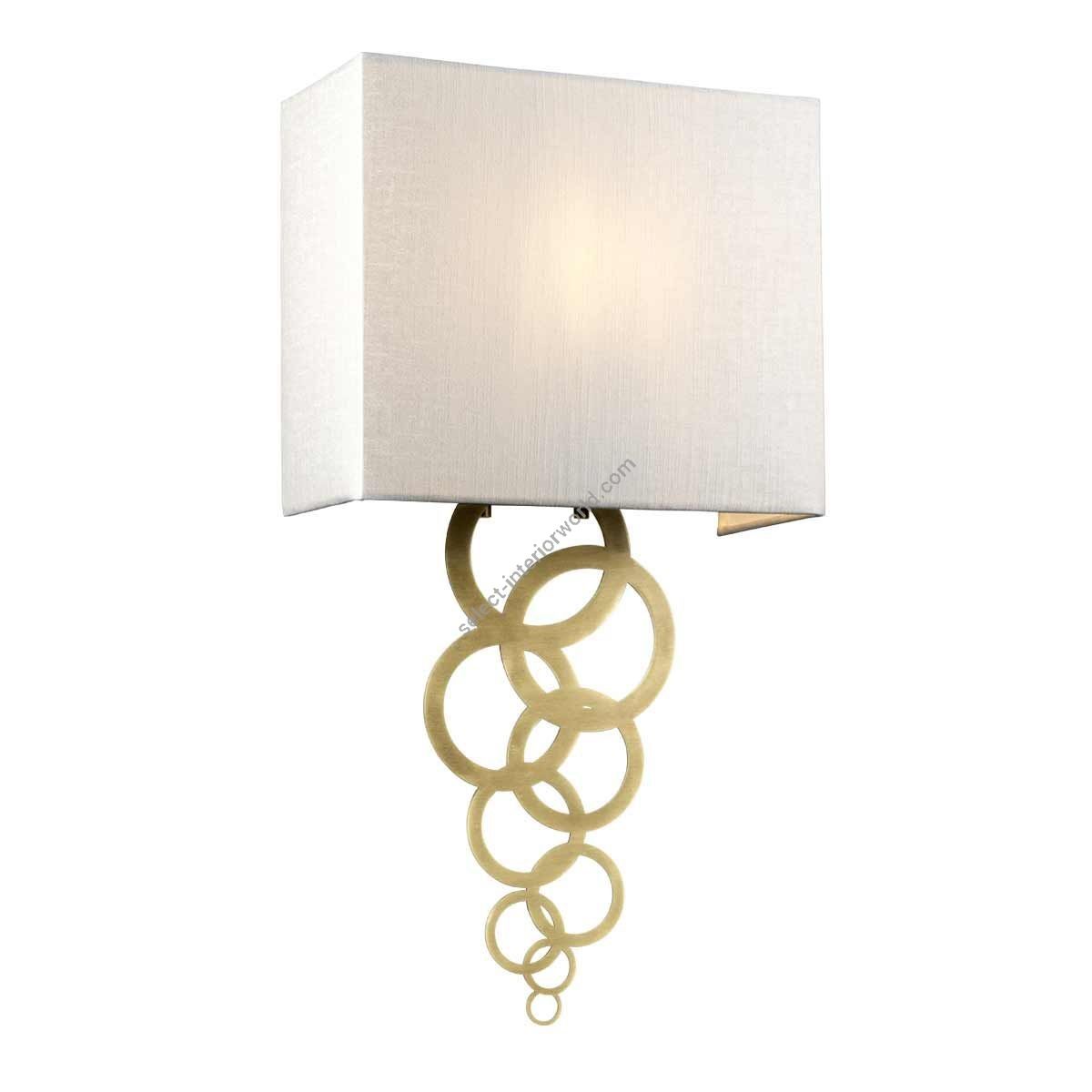 Elstead Lighting / Wall Lights / Rosa Medium Aged Brass
