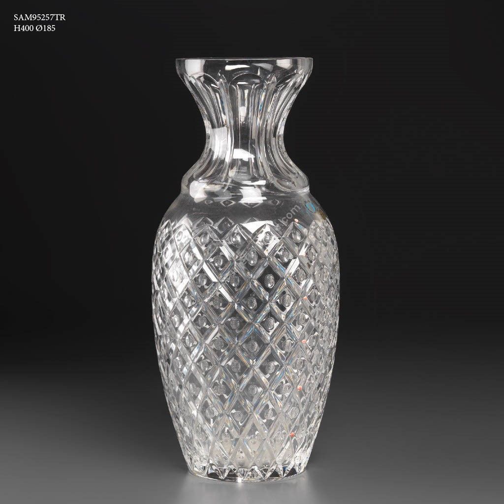 Italian Luxury Lighting / Vases / Crystal 40 cm SAM95257TR