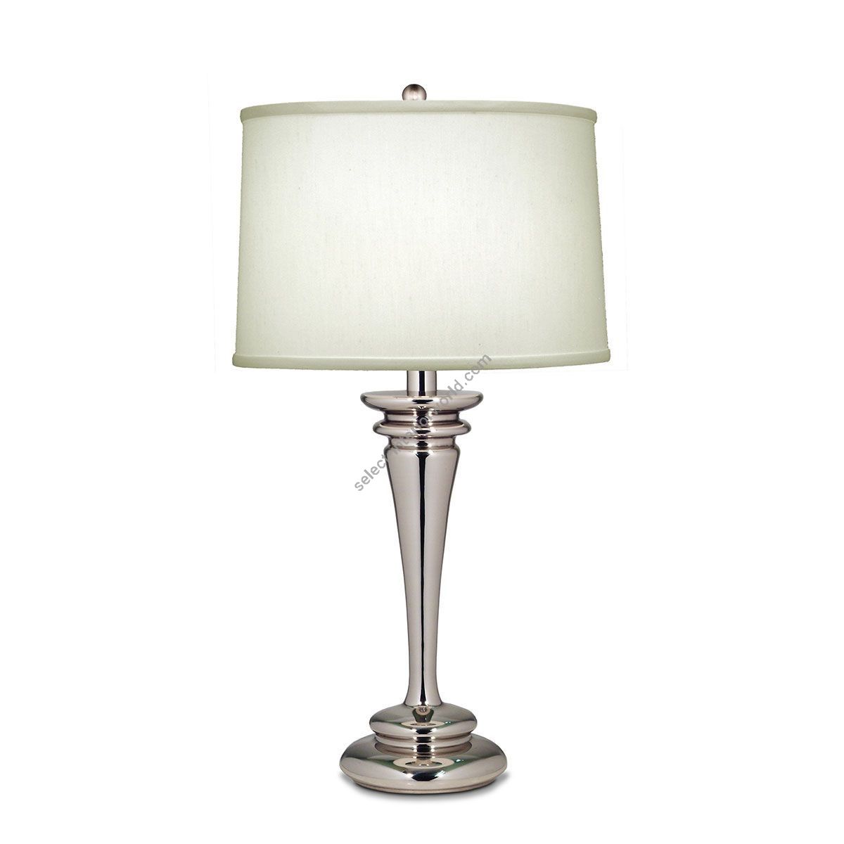 Elstead Lighting / Table Lamps / Brooklyn 1 Polished Nickel