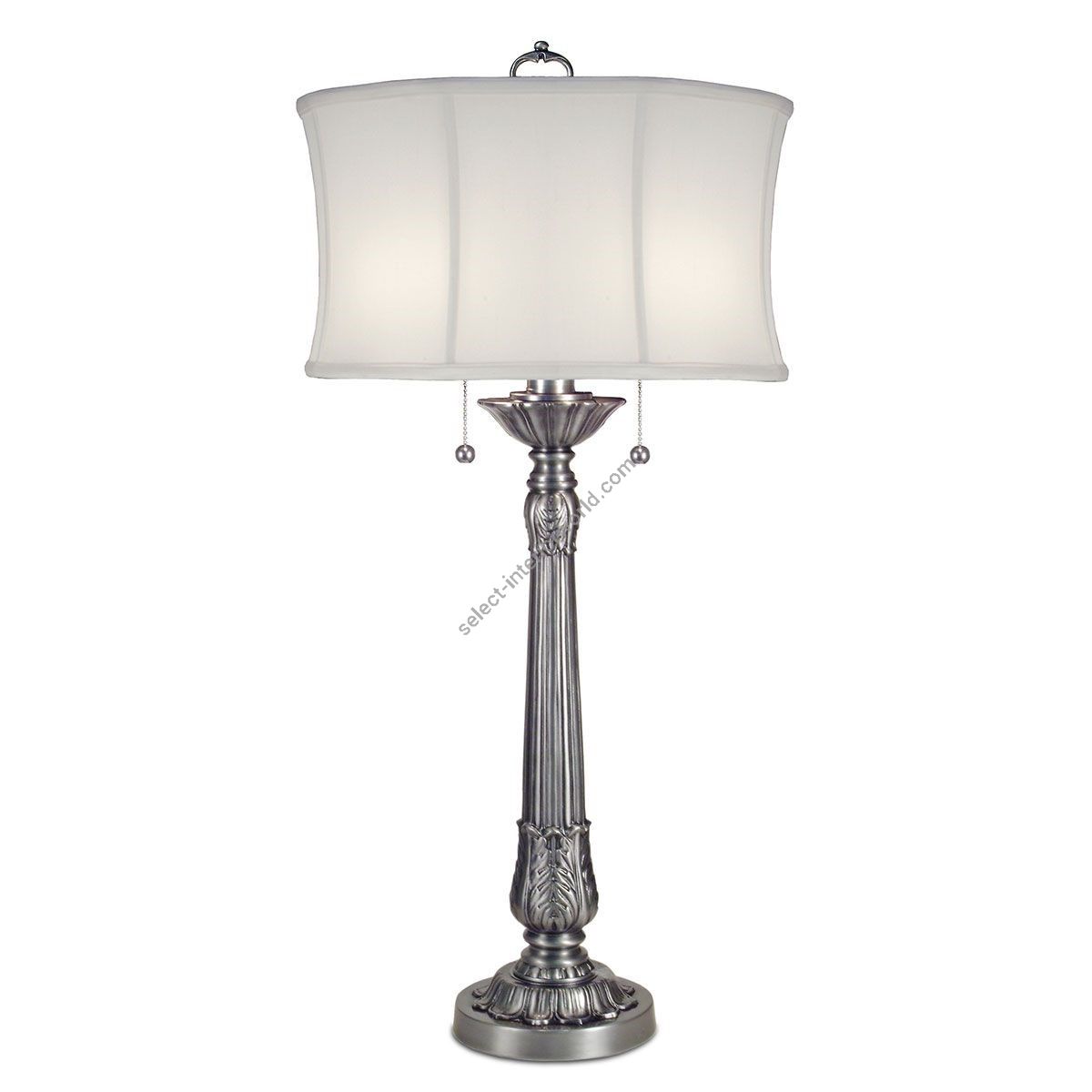 Elstead Lighting / Table Lamps / Presidential 2 Pewter