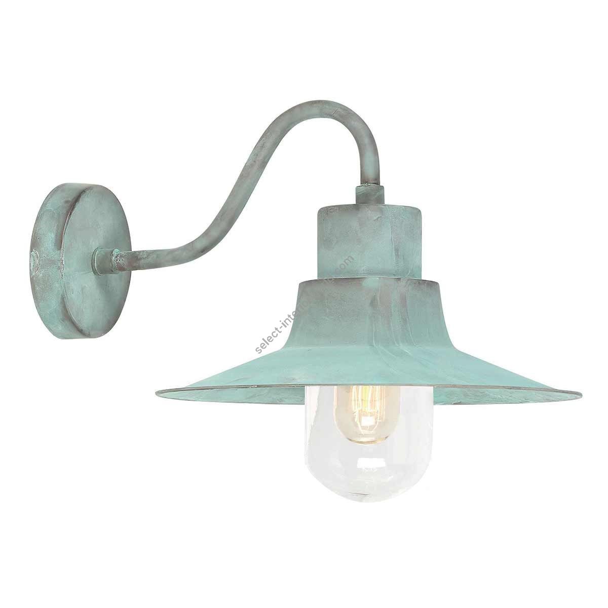 Elstead Lighting / Outdoor Wall Lights / Sheldon Lantern Verdigris