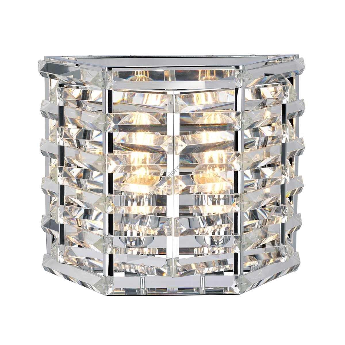 Elstead Lighting / Wall Lights / Shoal 2 Polished Nickel