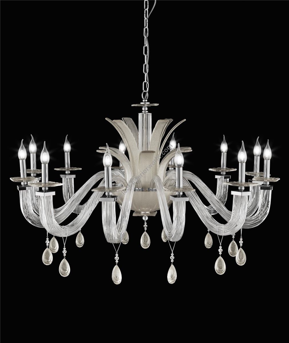Euroluce Lampadari / Chandeliers / Soar L12 Silver