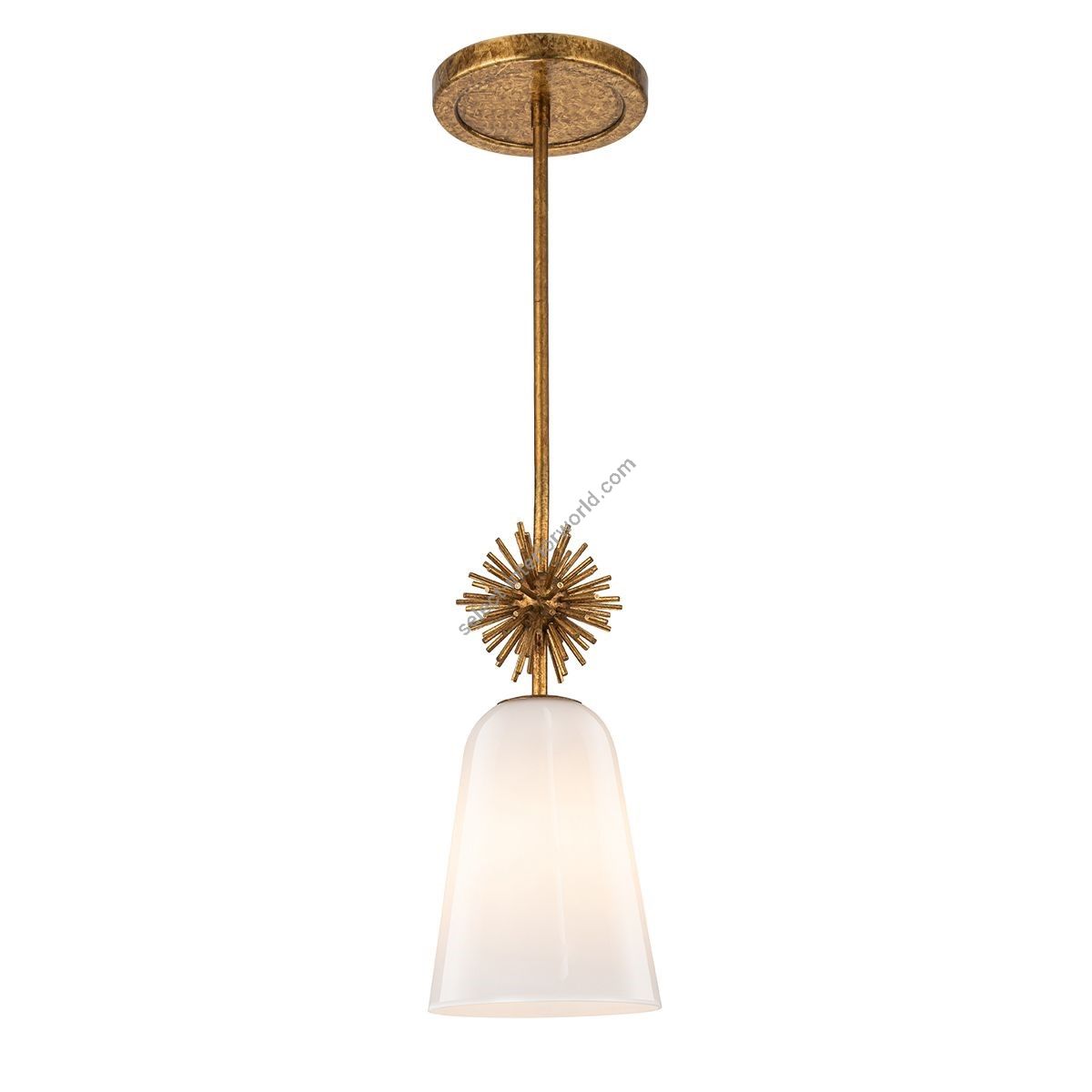 Elstead Lighting / Pendant Lights / Staring 1 lt Distressed Gold