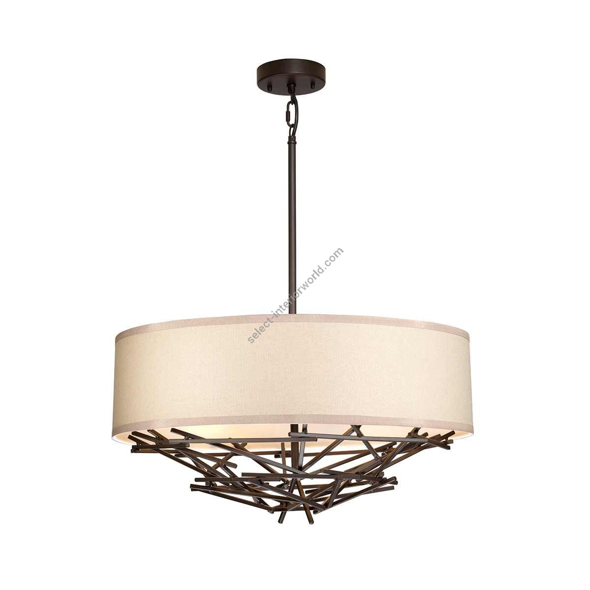 Elstead Lighting / Pendant Lights / Taiko 4 Old Bronze