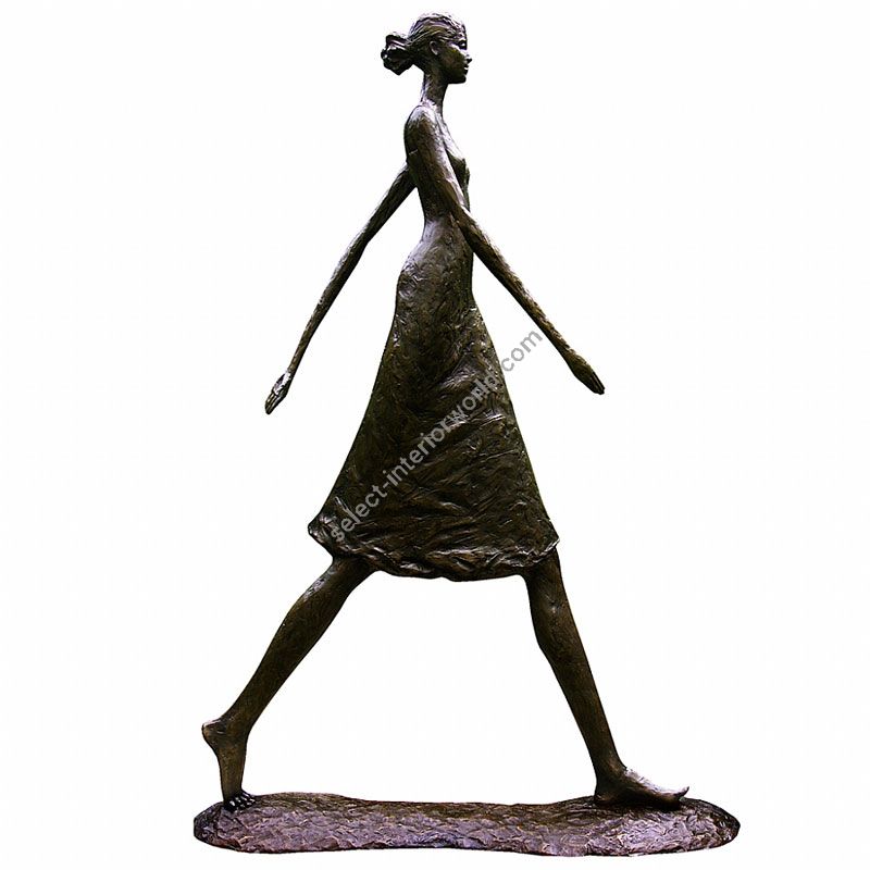 Tom Corbin / Author's sculpture / Woman Walking Tall S1023