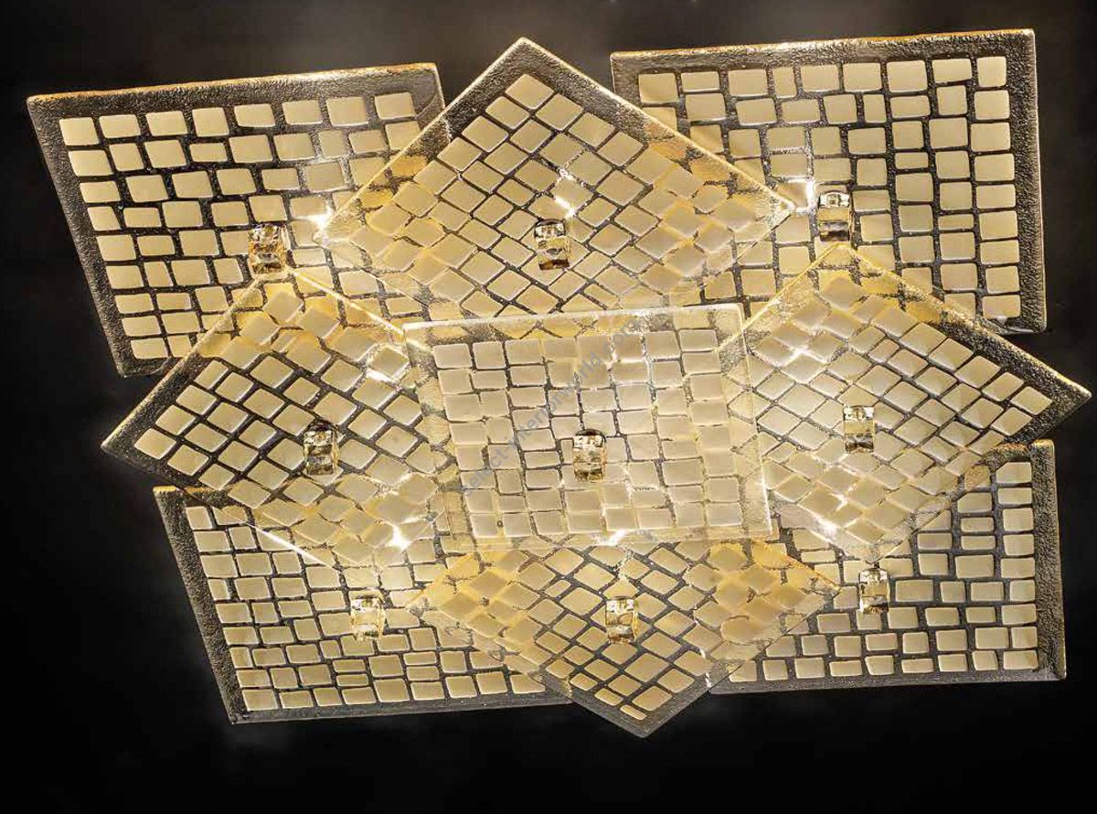 Glass & Glass Murano / Semi-Flush Mounts / Habitat Creative 3.4 ART. 32004/P