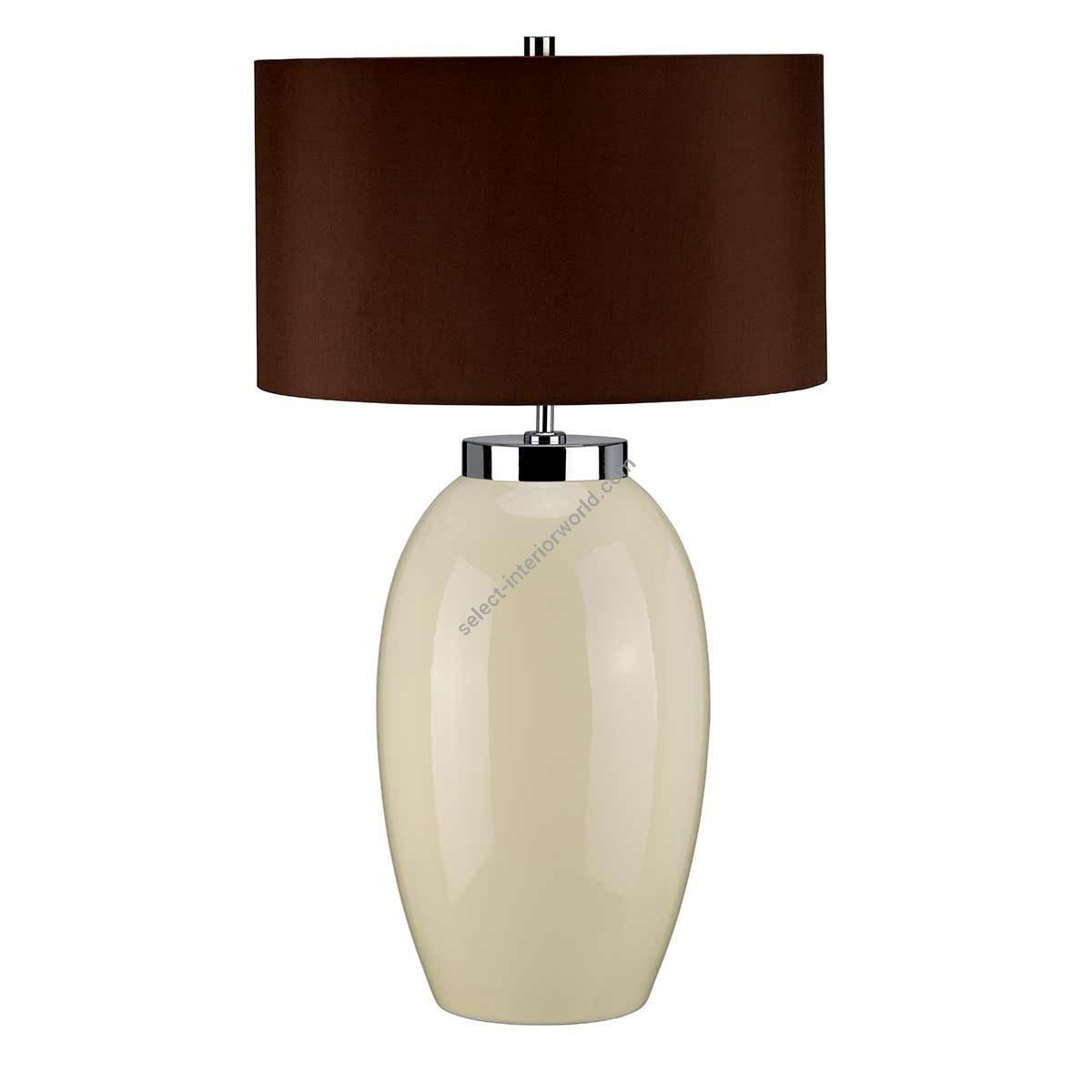 Elstead Lighting / Table Lamps / Victor 1 Large Cream
