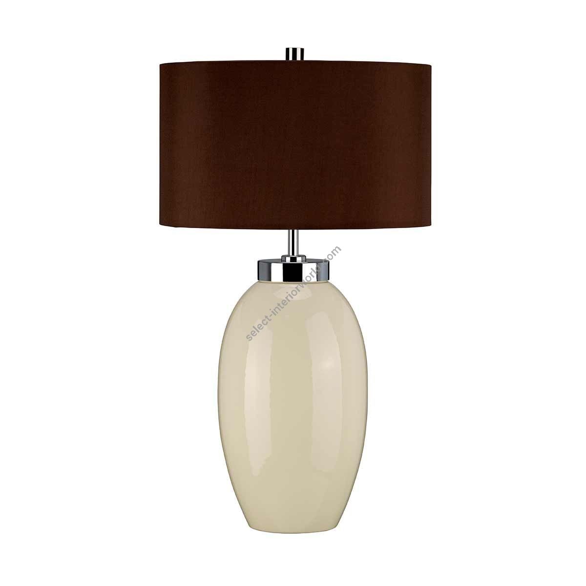 Elstead Lighting / Table Lamps / Victor 1 Small Cream