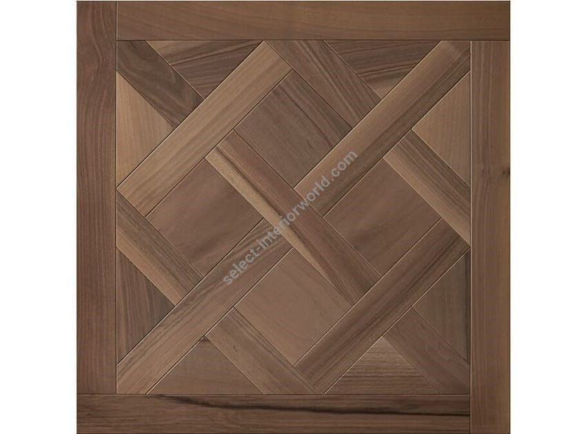 Bassano Parquet / Walnut parquet / The geometries - Patterns Pattern Versailles Walnut