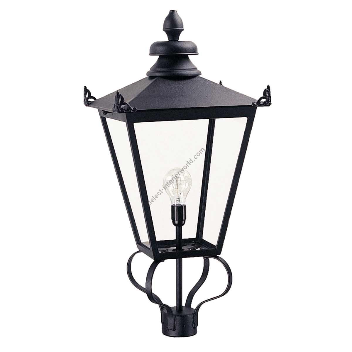 Elstead Lighting / Head for Outdoor Post Lights / Wilmslow Lantern Black