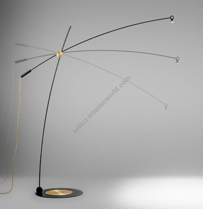 Zava Nino Adjustable Floor Lamp (Sbraccio)