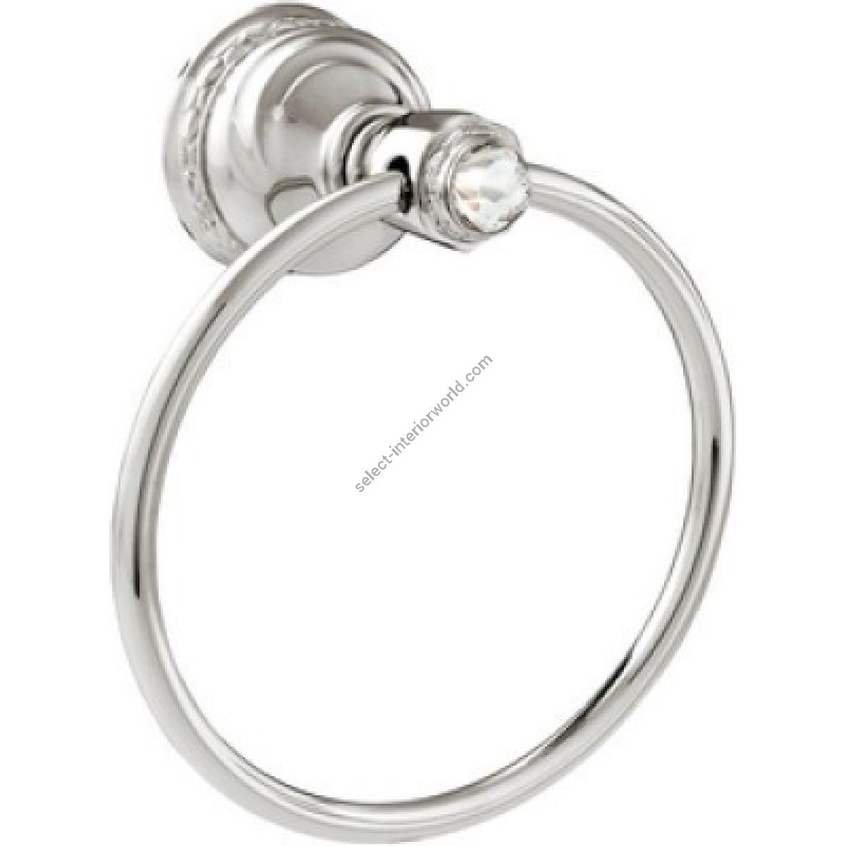 Bronces Mestre / Towel Holders / Towel ring diameter 165mm with Swarovski crystal 041073.S00.50