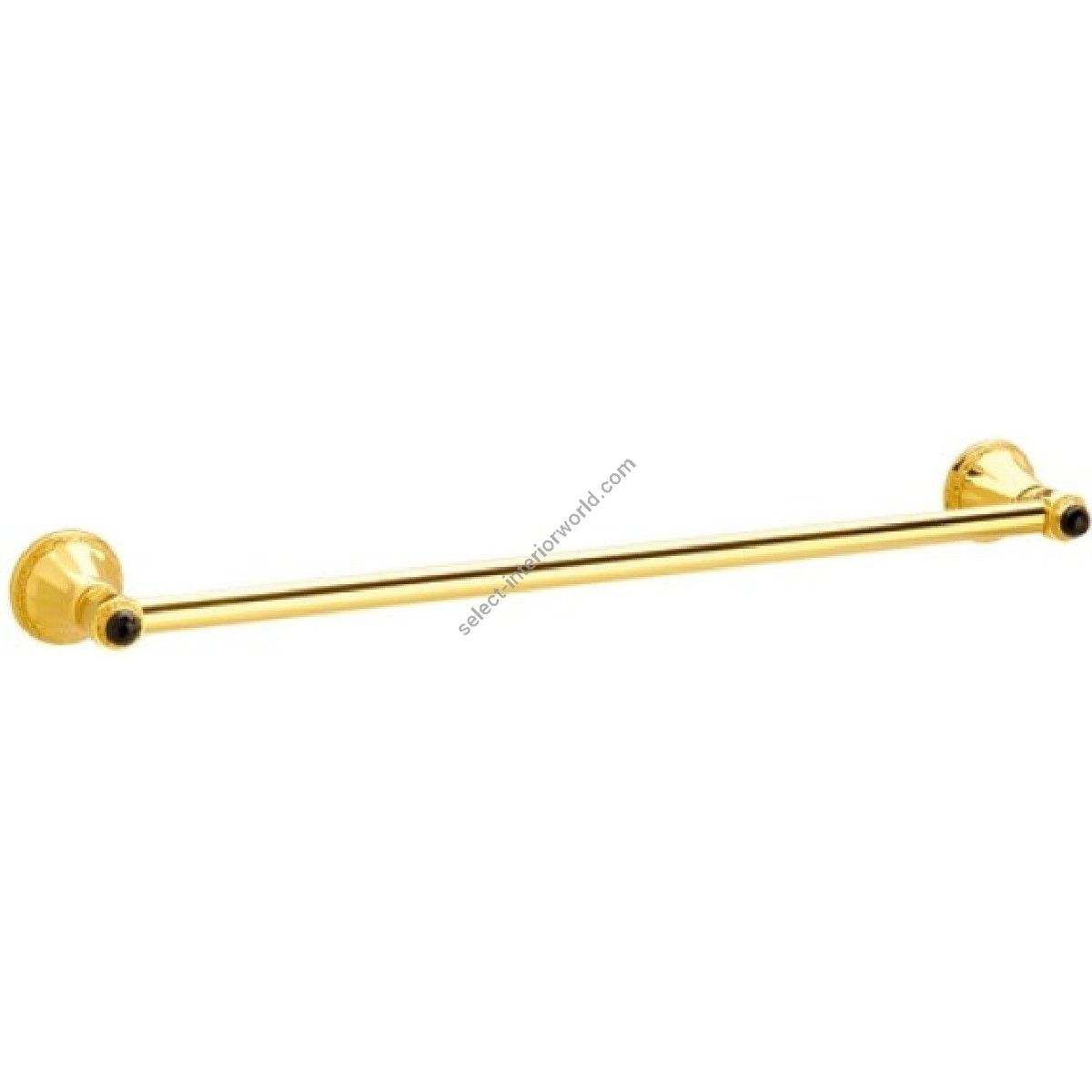 Bronces Mestre / Towel Holders / Towel rail 600mm with Swarovski black crystal 058272.N00.01