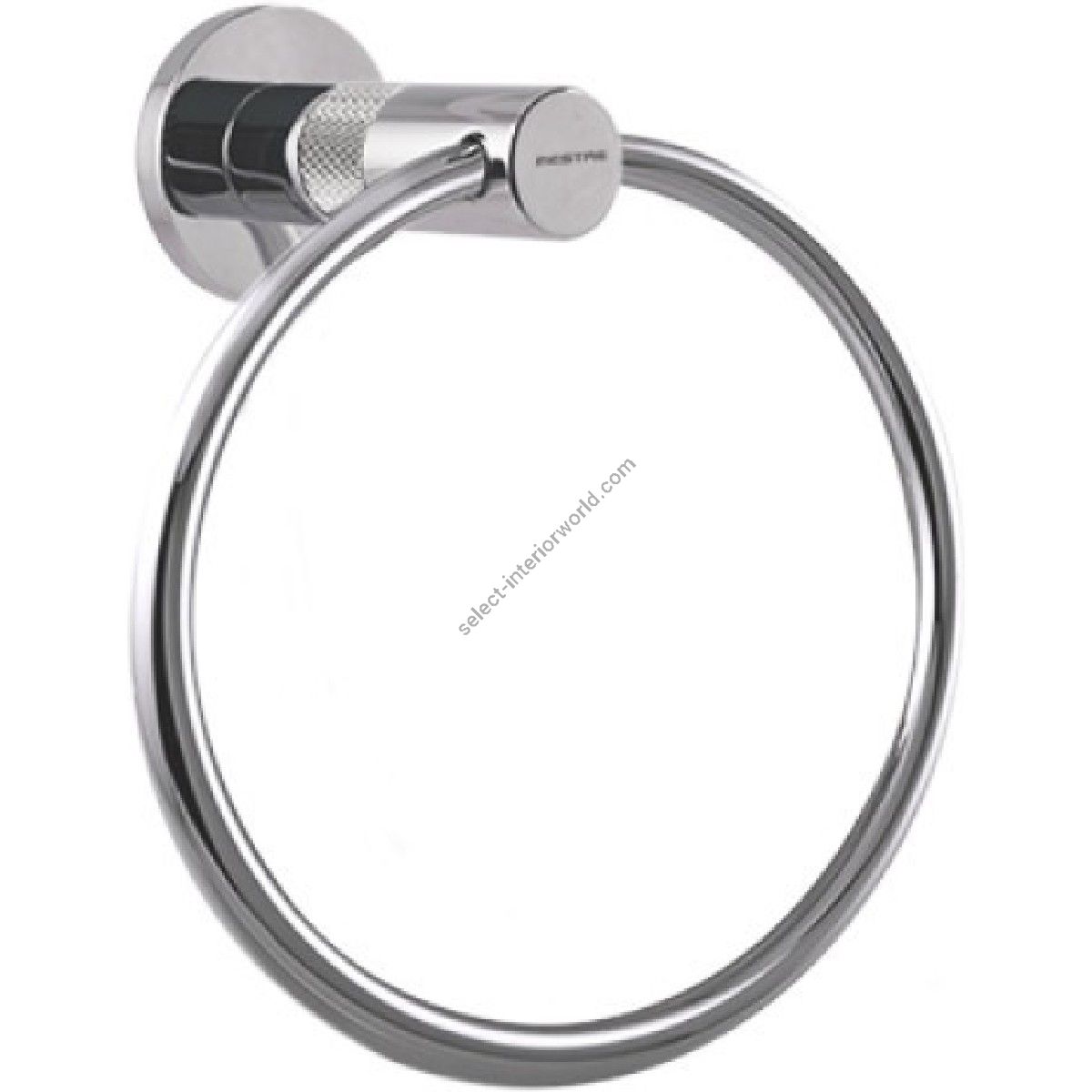 Bronces Mestre / Towel Holders / Towel ring 160mm with decorated brass ring 071073.P00.50