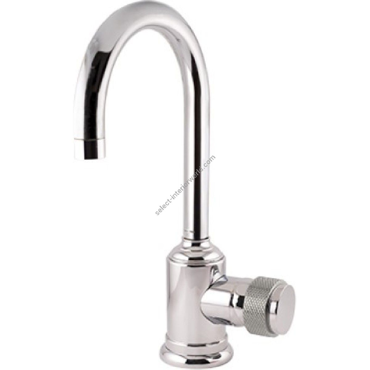 Bronces Mestre / Washbasin Fittings / Single lever basin mixer with decorated brass ring 071403.P00.50