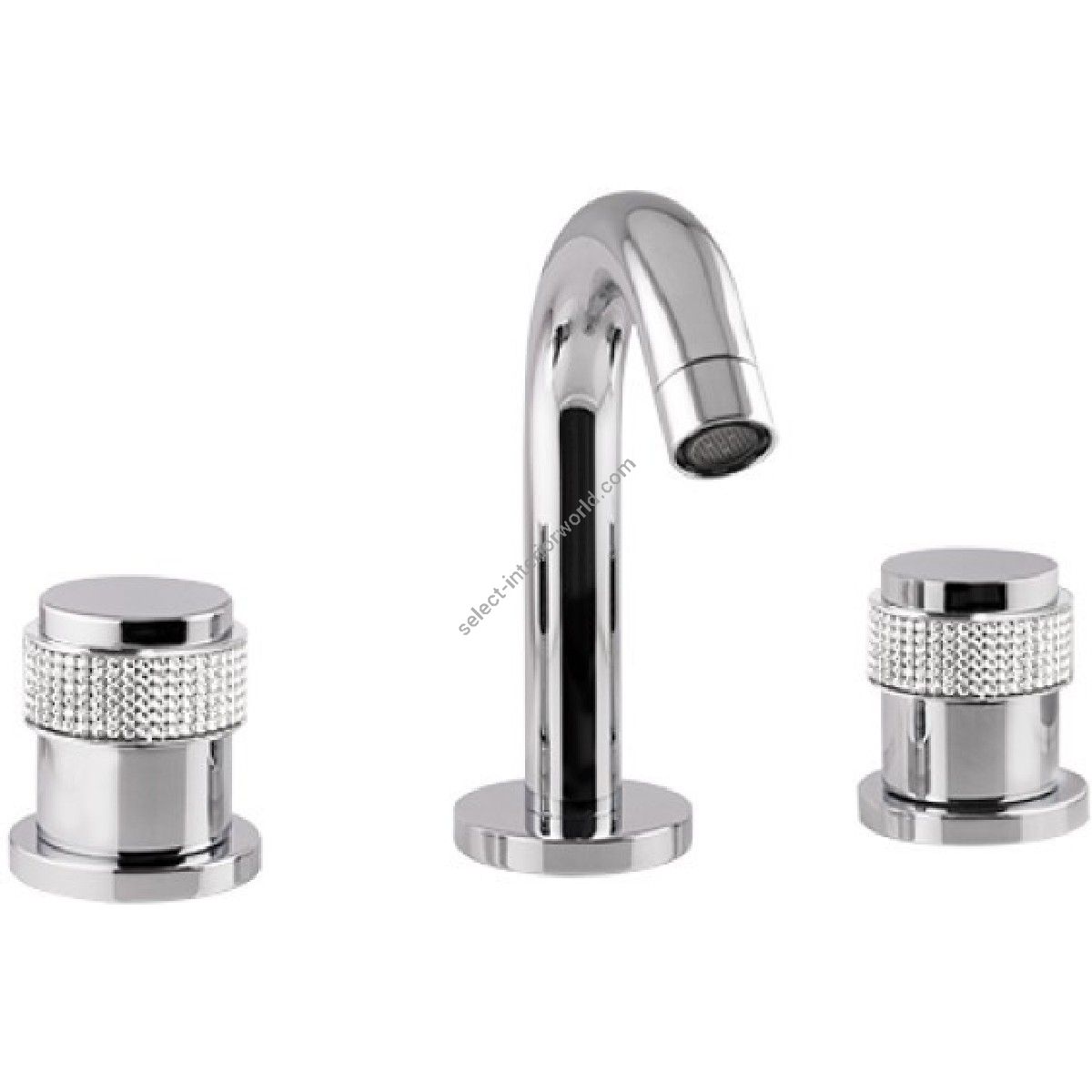Bronces Mestre / Bidet Fittings / Three holes bidet set with Swarovski 071421.H00.50