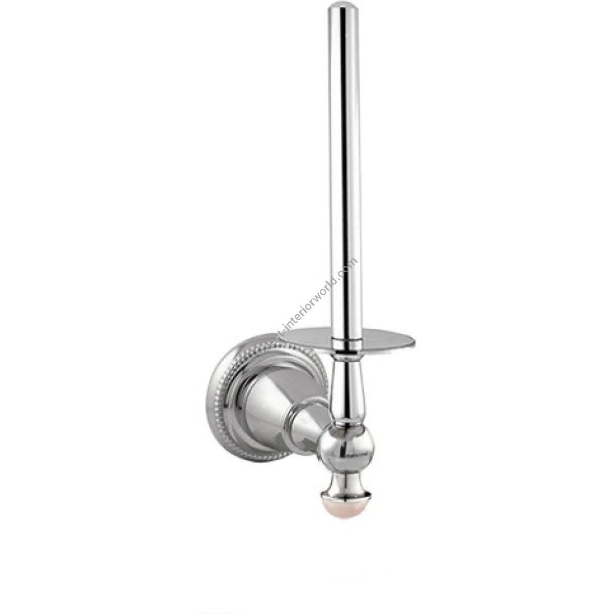 Bronces Mestre / Toilet Roll Holders / Spare toilet paper holdwer with pink quartz stone 072285.QTP.50