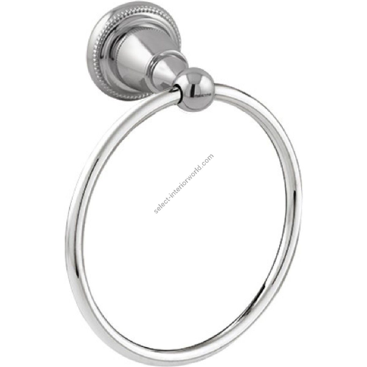 Bronces Mestre / Towel Holders / Towel ring 165mm with malachite stone 073073.000.50