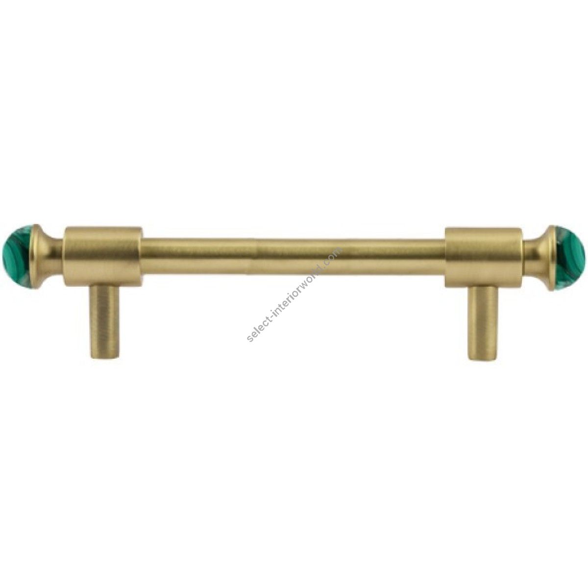 Bronces Mestre / Furniture Handles / Treasure with malachite stone 0T5000.ML128.30