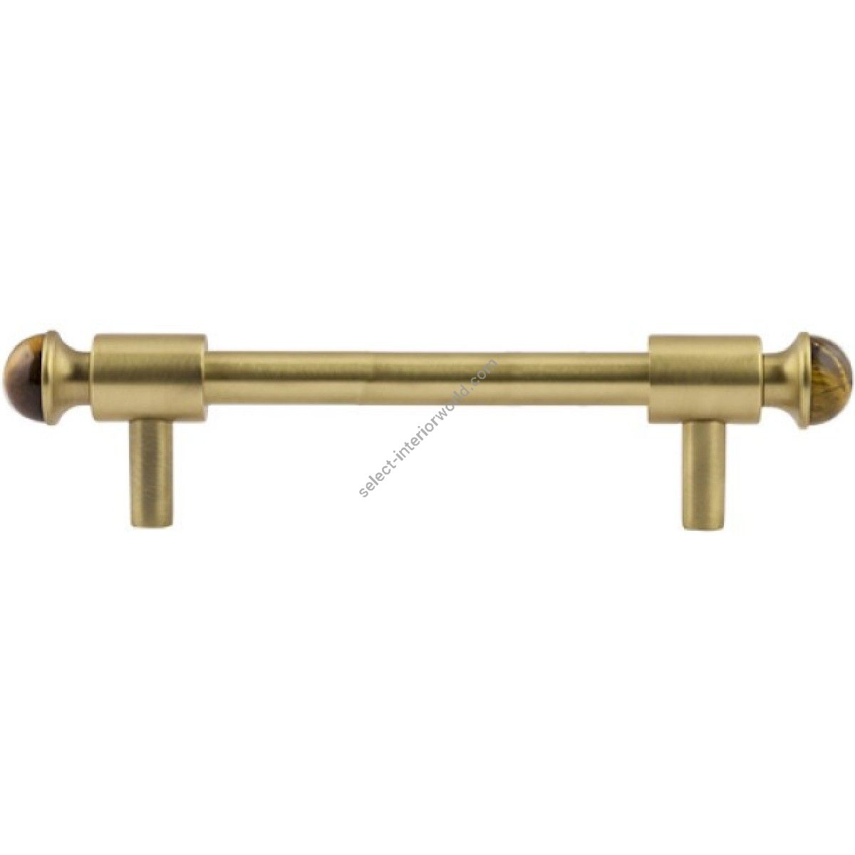 Bronces Mestre / Furniture Handles / Mihrab with tiger eye stone 0T5000.TG128.30