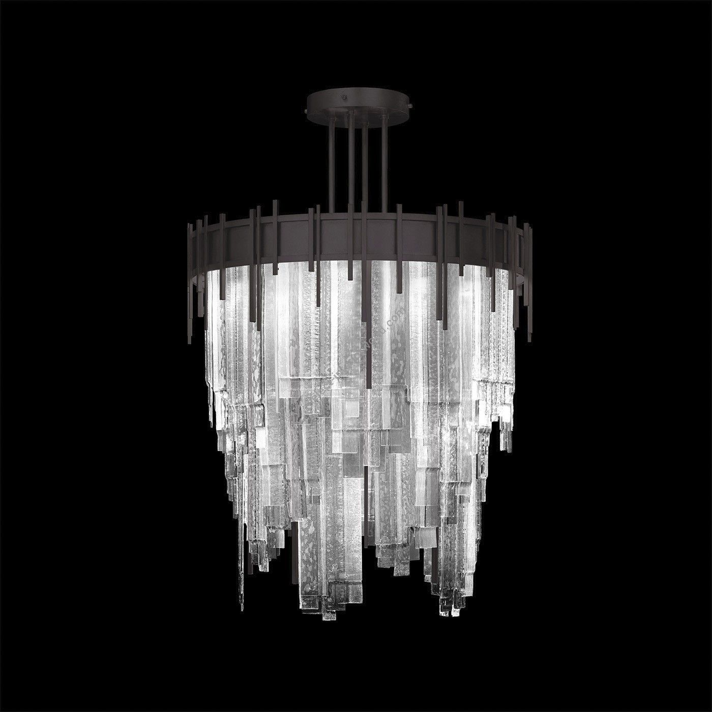 Fine Art Handcrafted Lighting / Pendants & Suspension Lights / Arpeggio 30.25″W Round Pendant