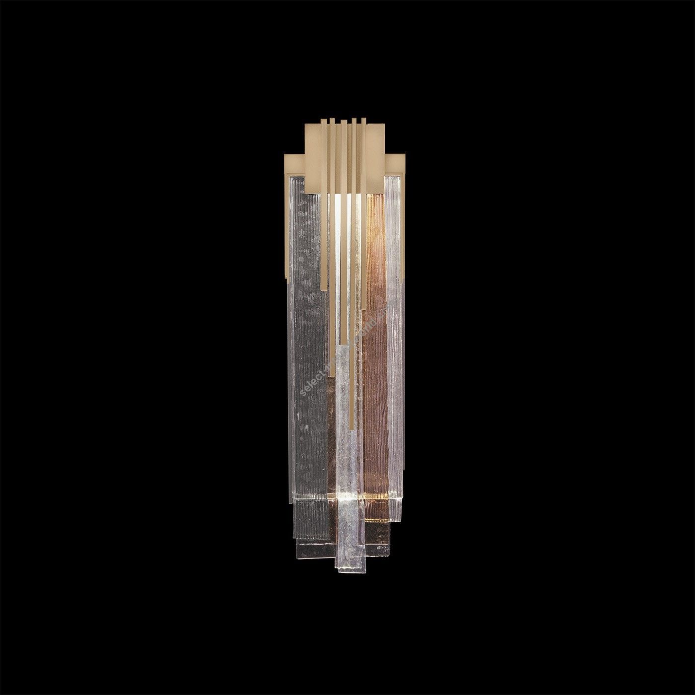 Fine Art Handcrafted Lighting / Wall Lights / Arpeggio 17″H Sconce