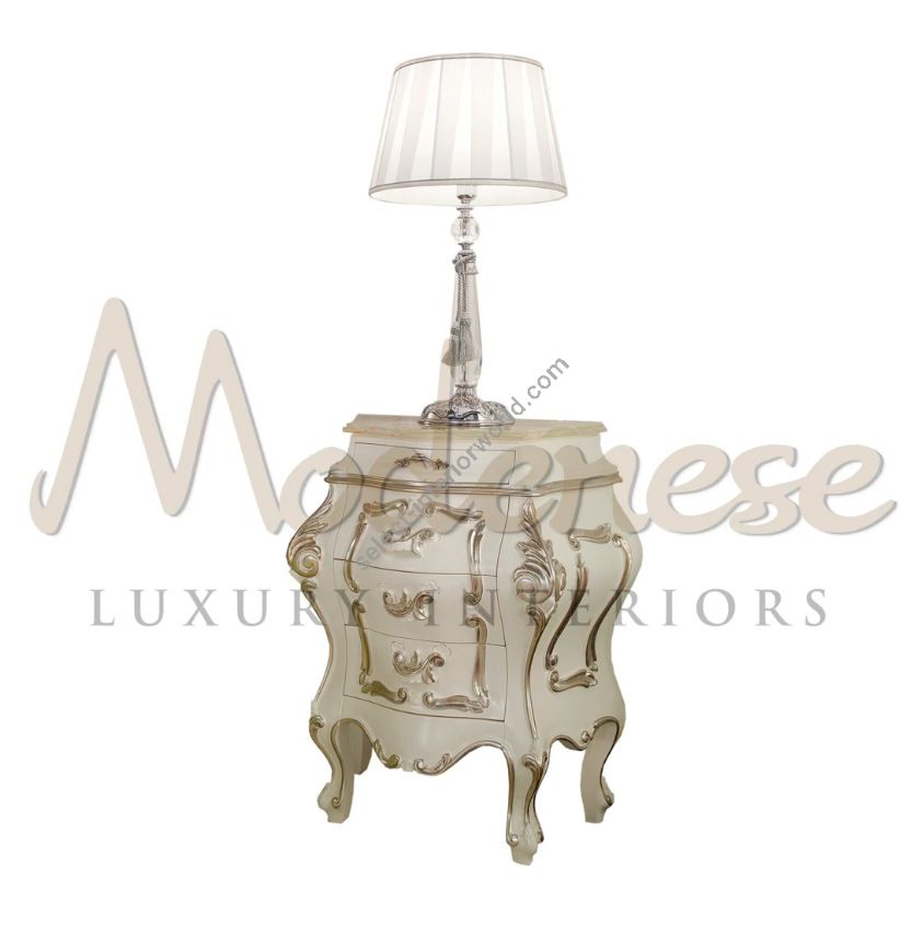 Modenese Luxury Interiors / Night Tables / Classic 2 Drawers 15210