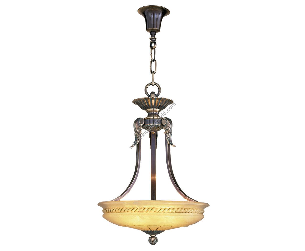 Mariner / Pendants & Suspension Lights / Casted Bronze & Alabaster 18659.0