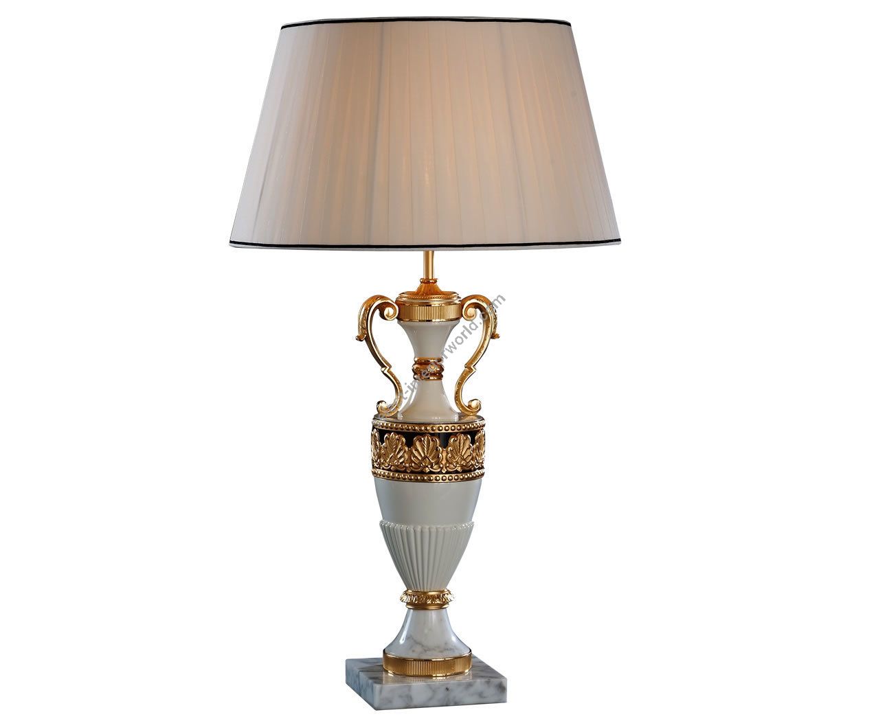 Mariner / Table Lamps / Casted Bronze & Marble 20053.0