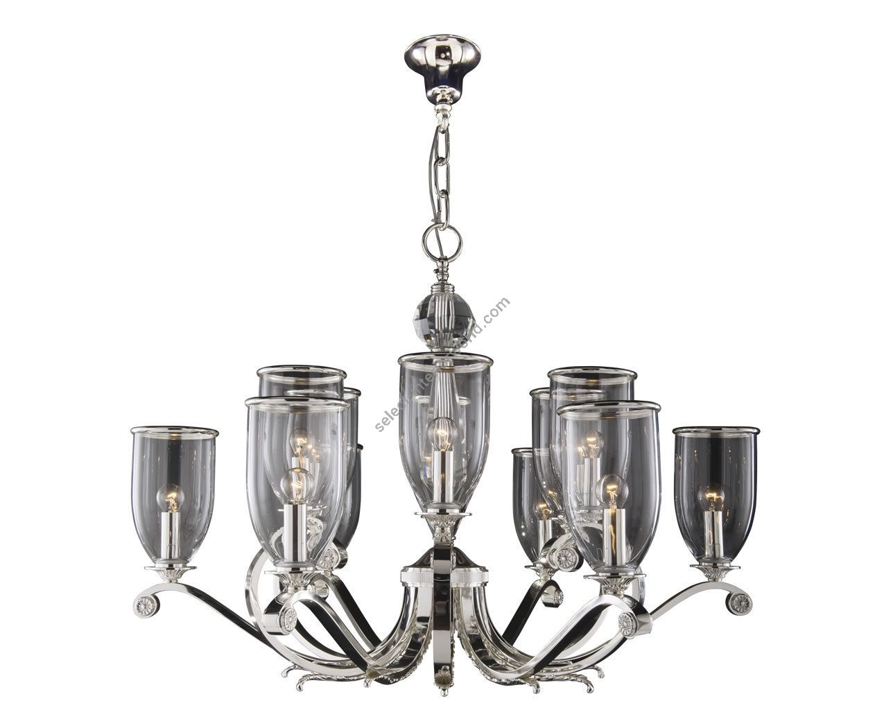 Mariner / Chandeliers / Casted Bronze & Crystal 20100.0