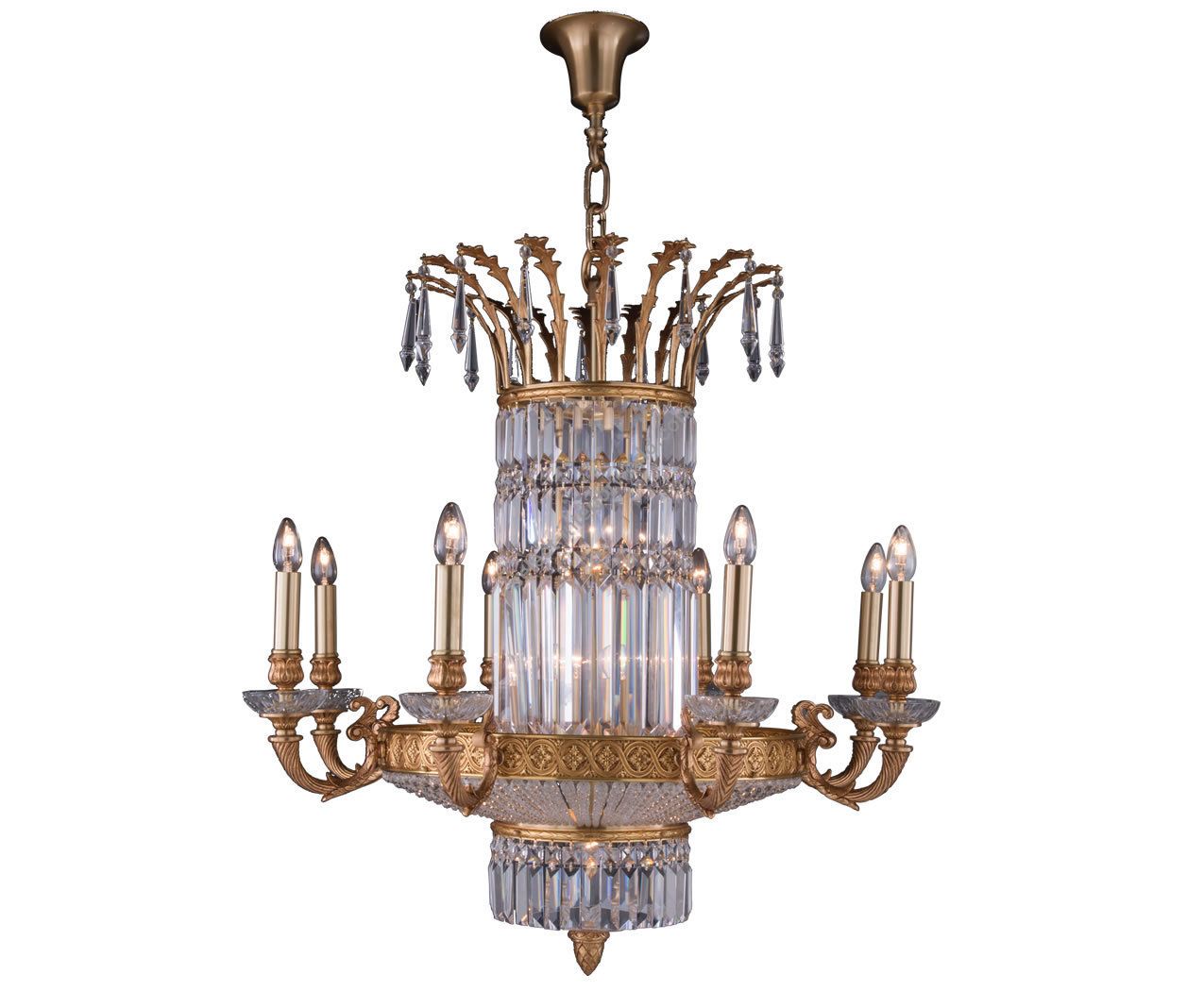 Mariner / Chandeliers / Casted Bronze & Scholer crystal 20107.0