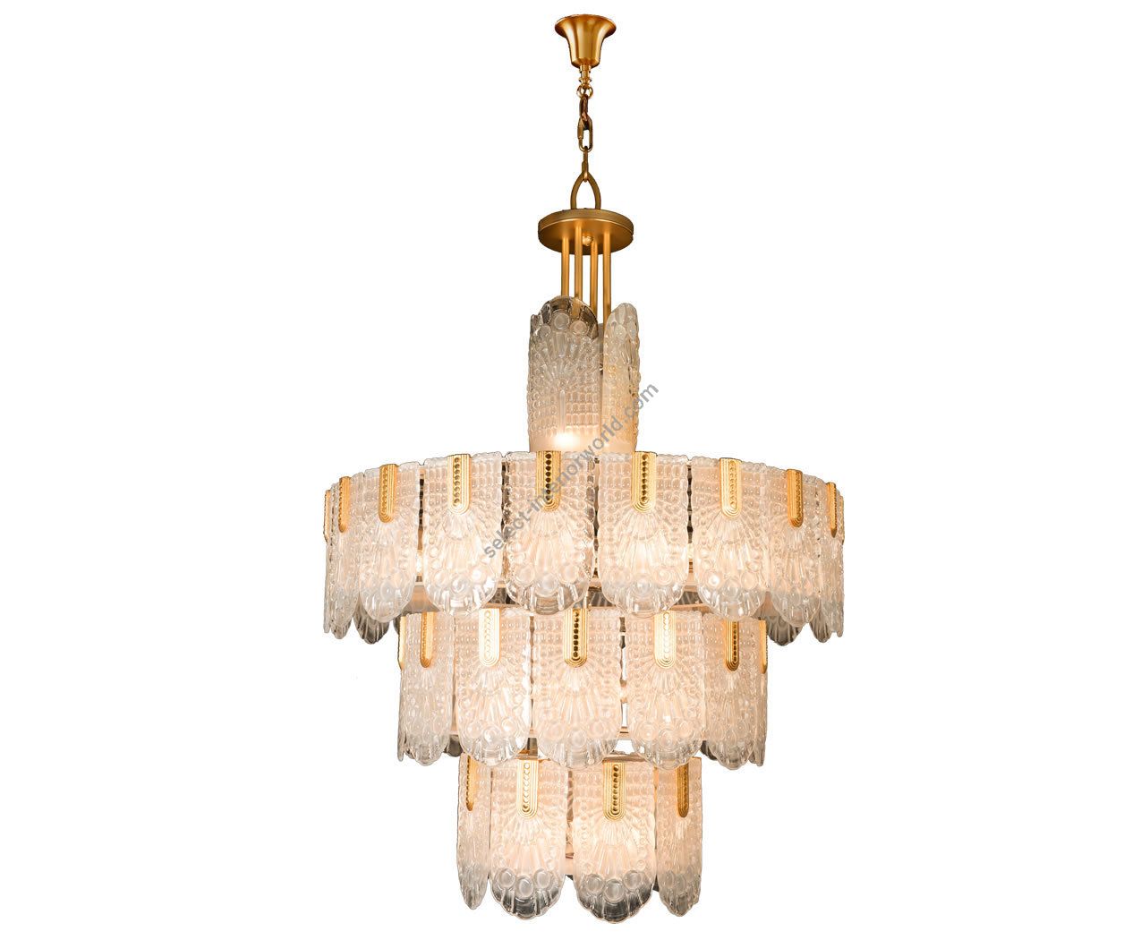 Mariner / Chandeliers / Casted Bronze & Venetian glass 20141.1