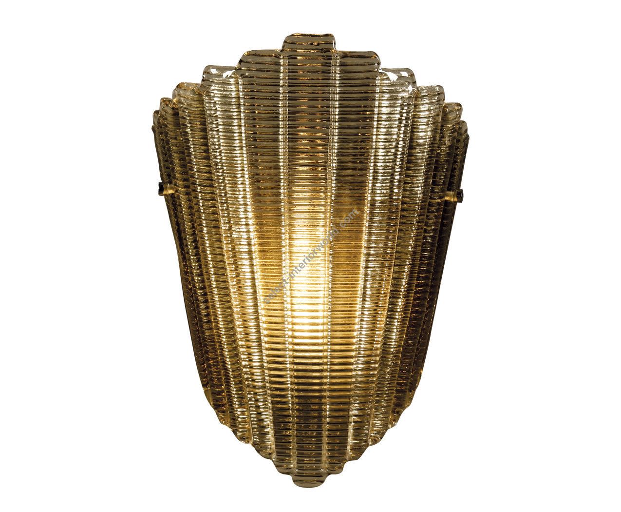 Mariner / Wall Lamps / Brass & Venetian glass 20160.0