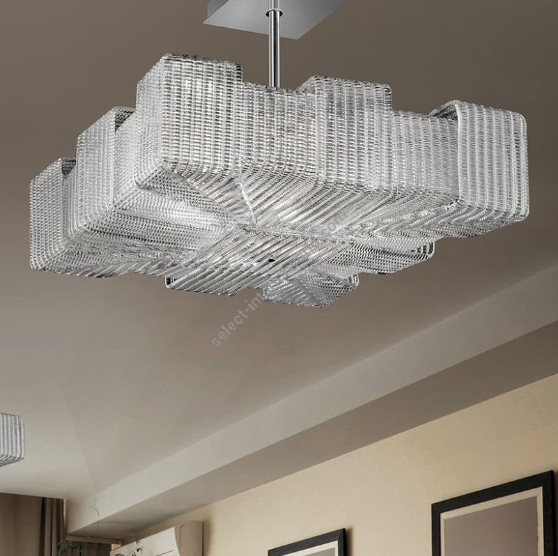 Glass & Glass Murano / Pendants Lights / Overlap 2 ART. 1305/S