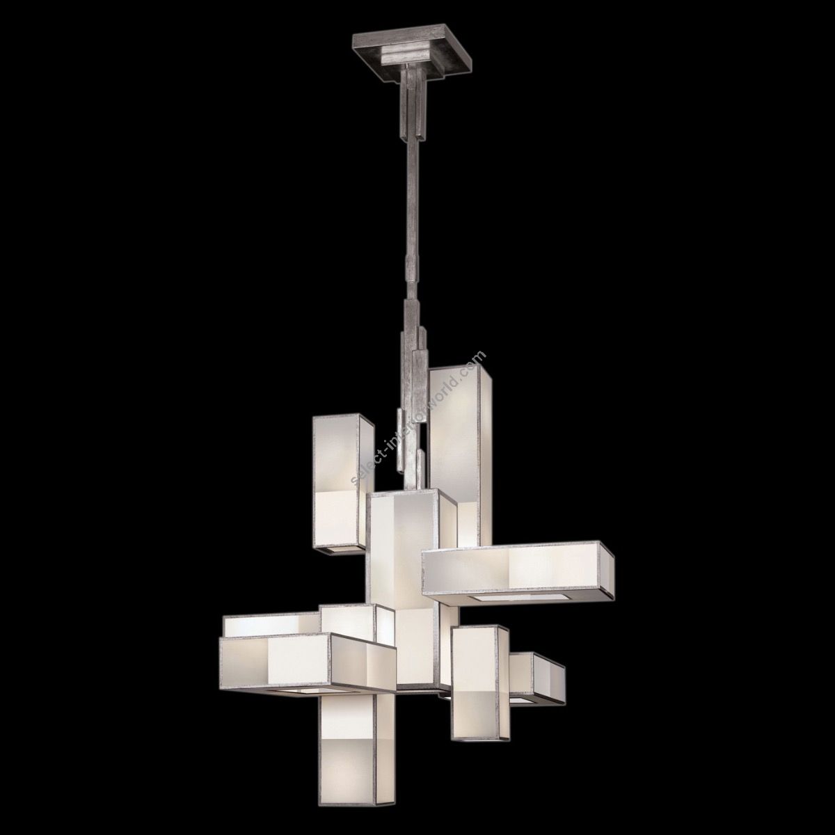 Fine Art Handcrafted Lighting / Chandeliers / Perspectives Rectangular 732040